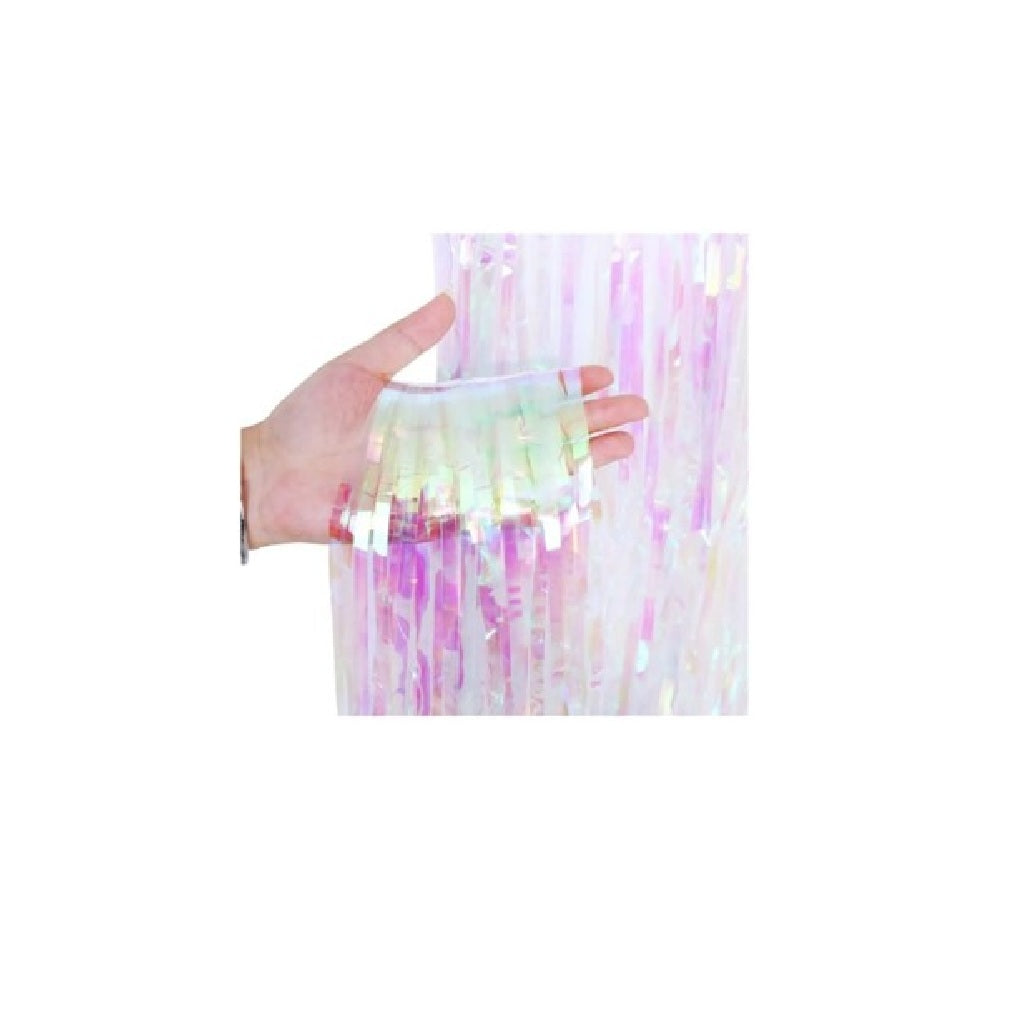 Cortinas Metalicas 200 x 100 cm Colores Glitter