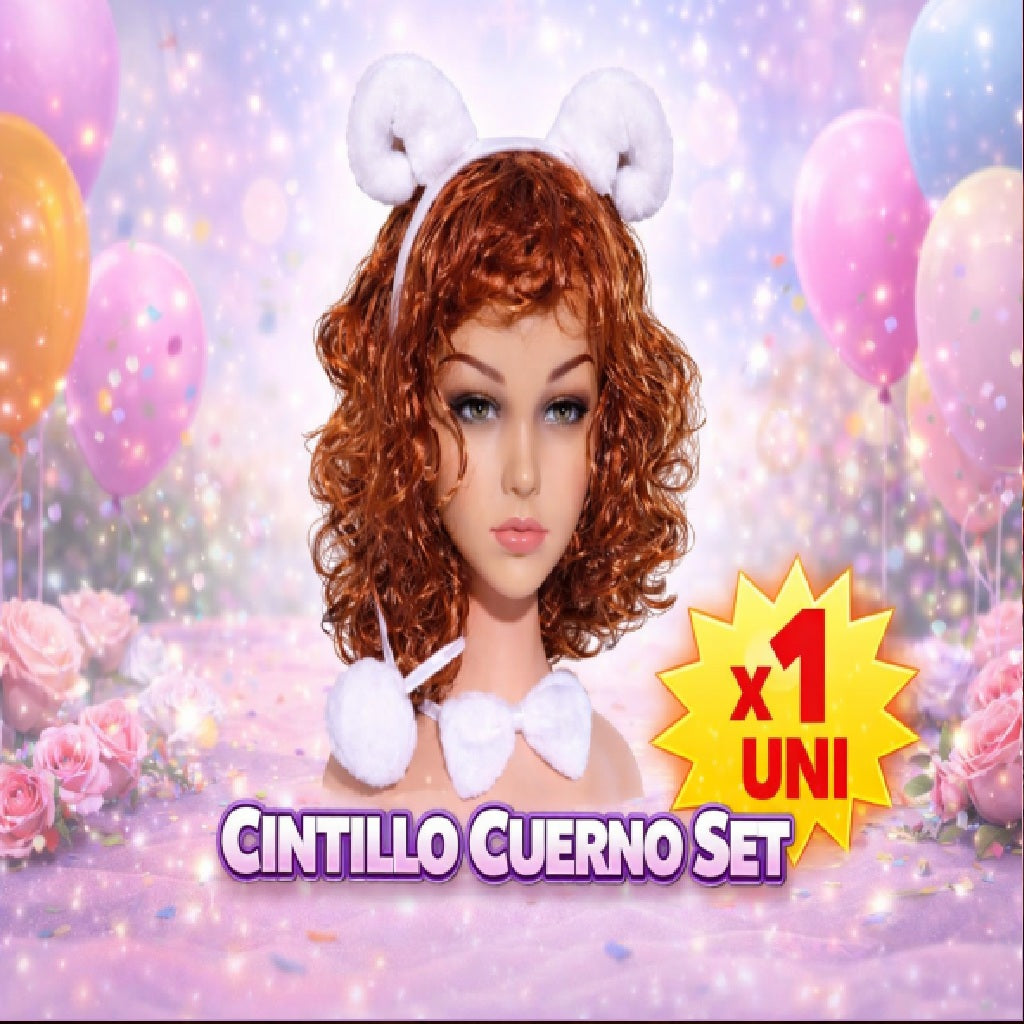 Cintillo con Cuernos – Accesorio de Disfraz para Fiesta