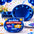 Platos Brillantes x6 Unidades – Platos Metalizados para Fiesta