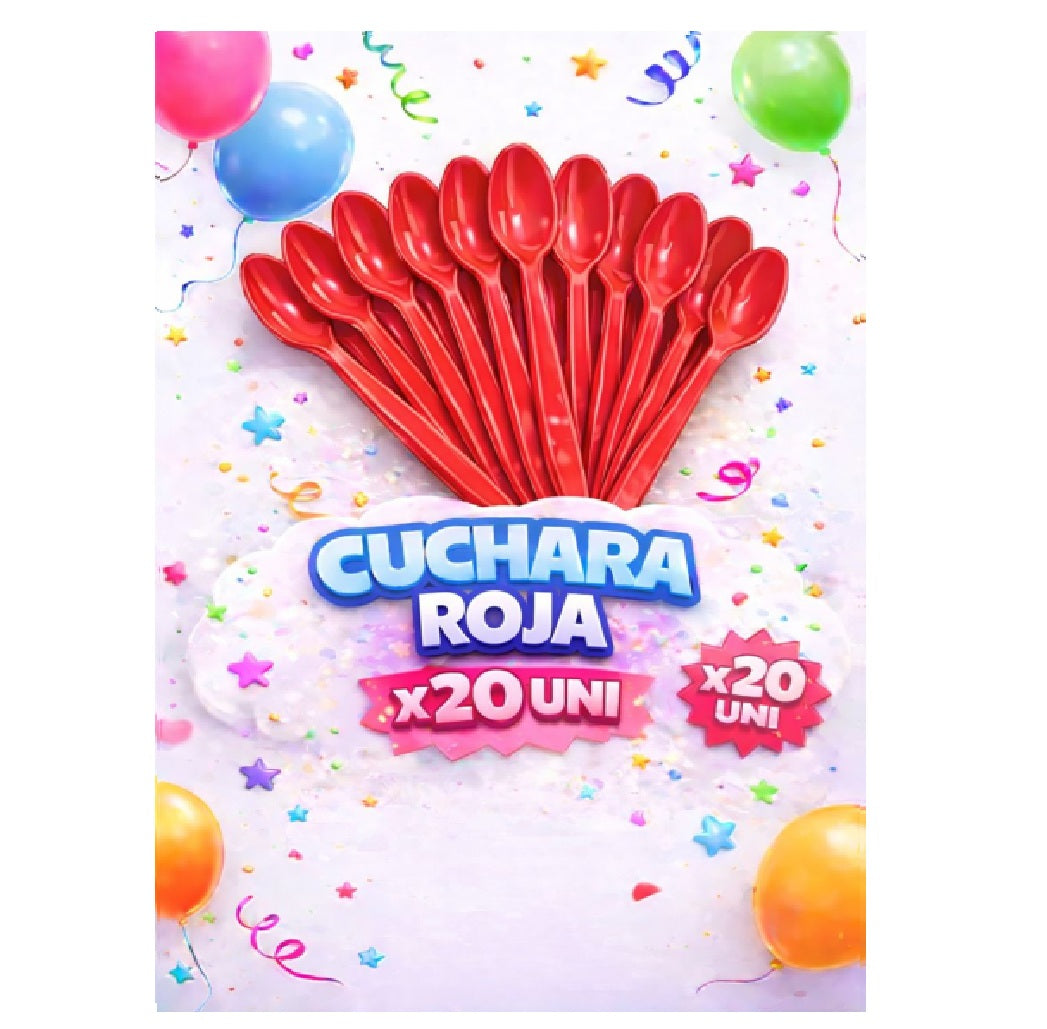 Cucharas Plasticas x 20 Und