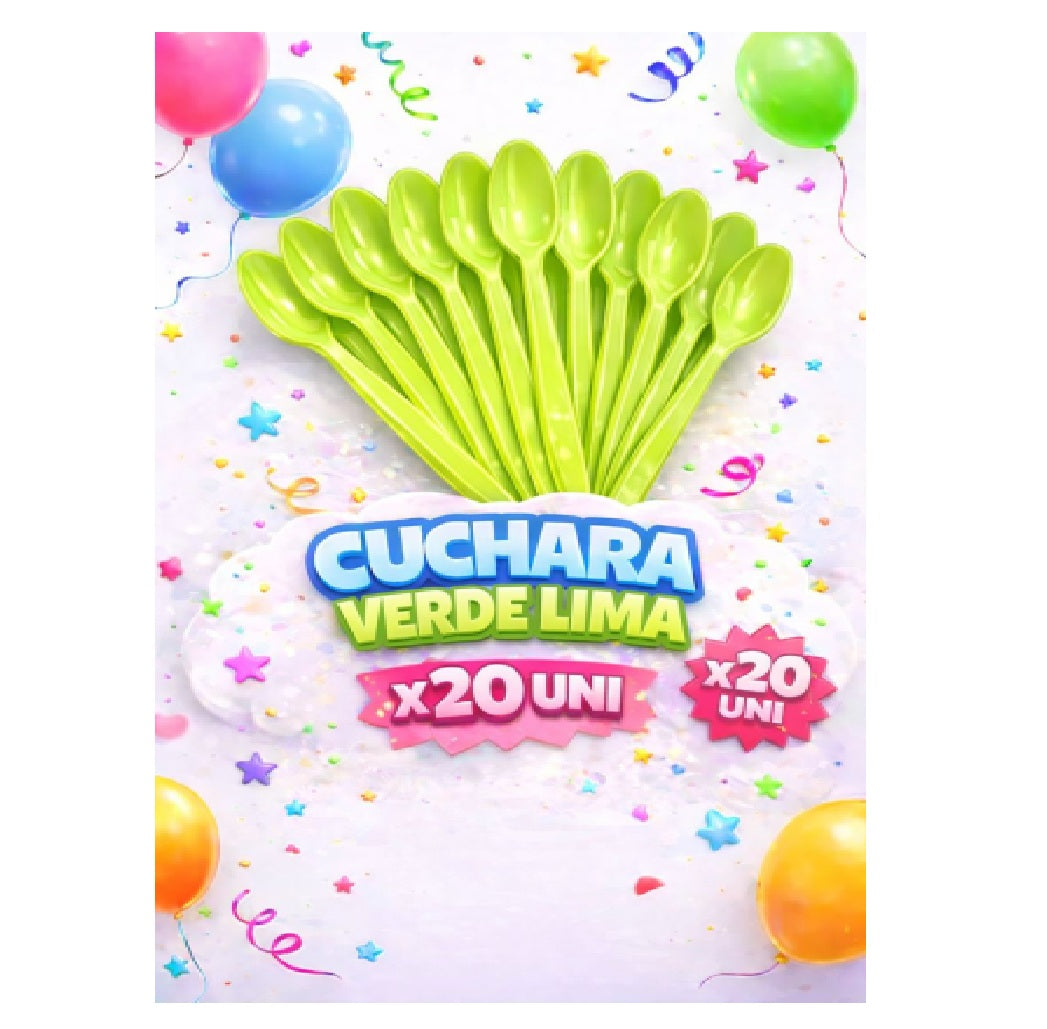 Cucharas Plasticas x 20 Und