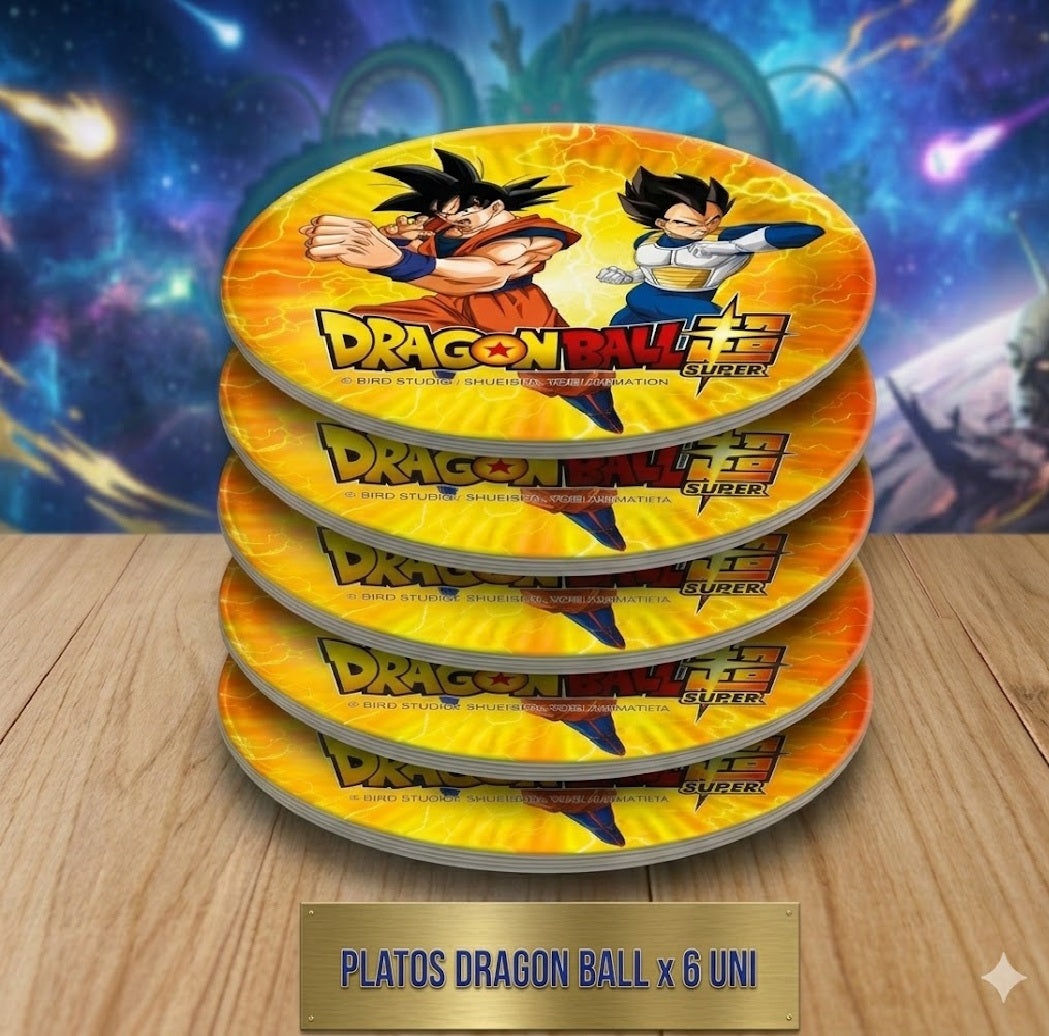 Decoración de Cumpleaños Dragon Ball – Set de Mesa Infantil para Fiesta Temática