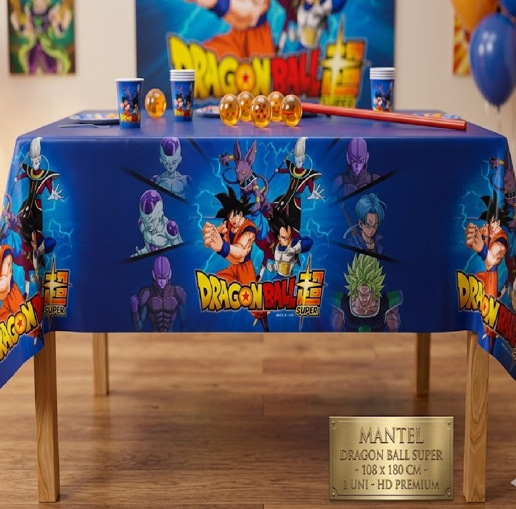Decoración de Cumpleaños Dragon Ball – Set de Mesa Infantil para Fiesta Temática