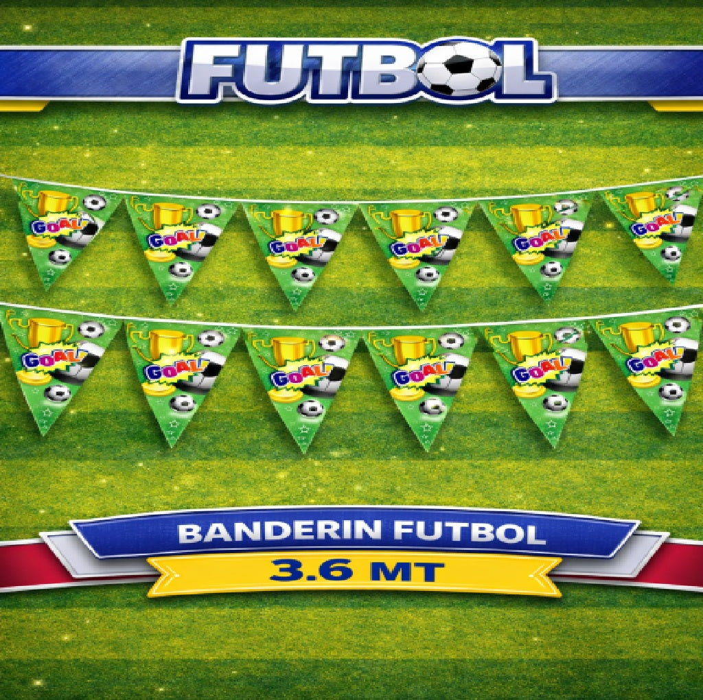 Decoración de Cumpleaños Fútbol – Set de Mesa Infantil para Fiesta Temática de Fútbol