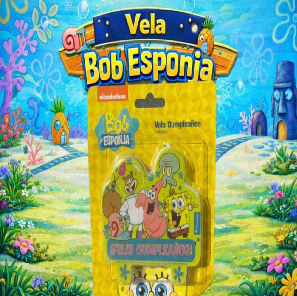 Decoración de Cumpleaños Bob Esponja – Set de Mesa Infantil para Fiesta Temática