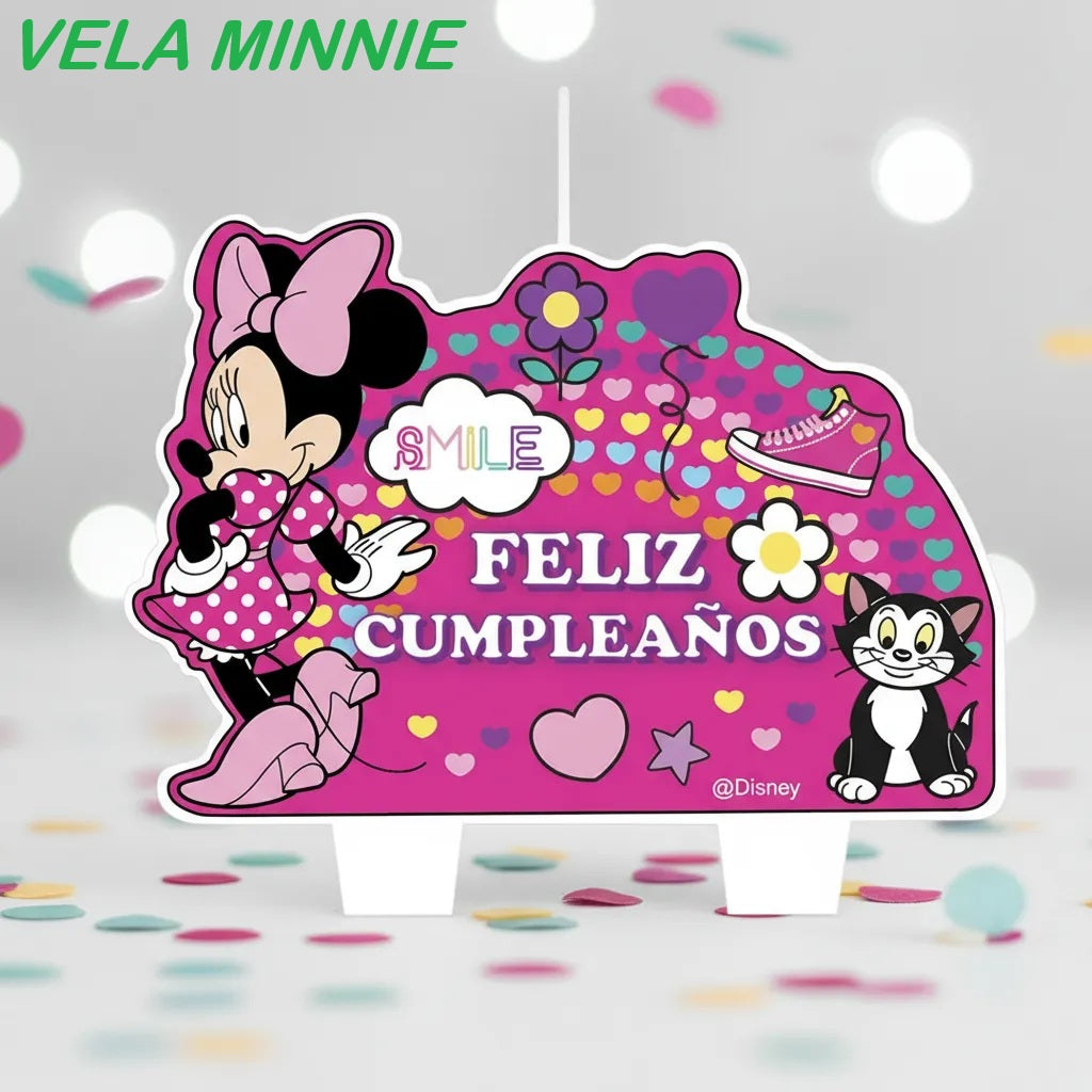 Decoración de Cumpleaños Minnie – Set de Mesa para Fiesta Infantil