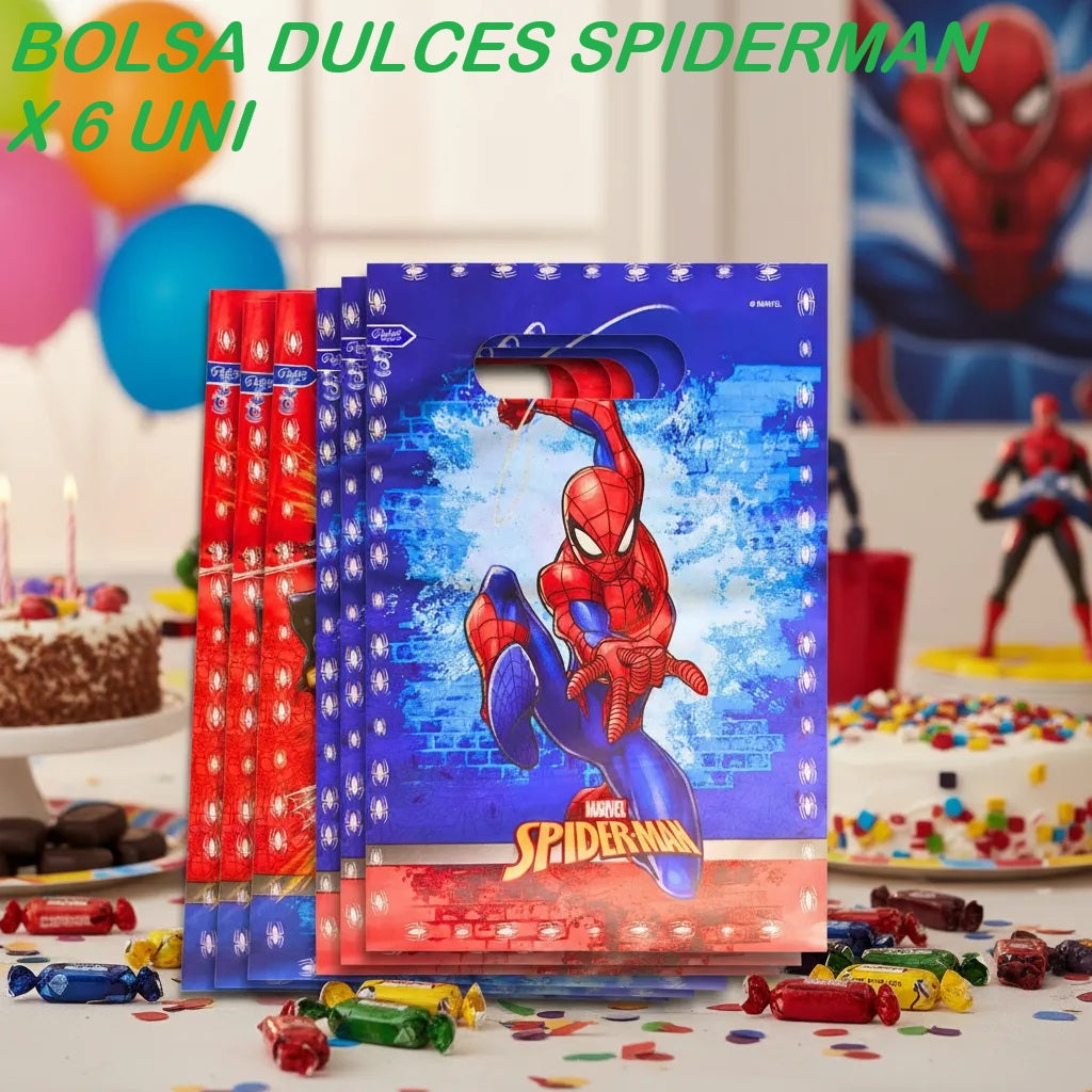 Decoración de Cumpleaños Spiderman – Set de Mesa para Fiesta Infantil