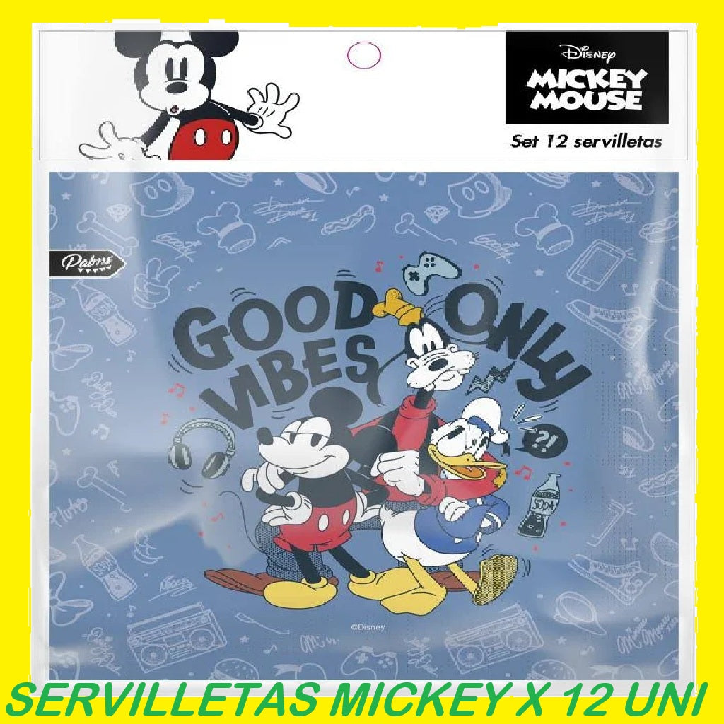 Decoración de Cumpleaños Mickey Mouse – Set de Mesa para Fiesta Infantil