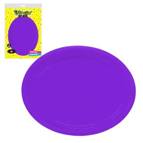 Bandejas Oval 12" x 5 Und Bio Degradables