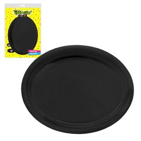 Bandejas Oval 12" x 5 Und Bio Degradables