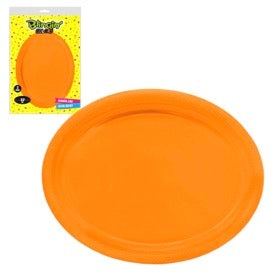 Bandejas Oval 12" x 5 Und Bio Degradables