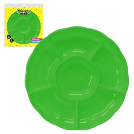 Bandejas Porta Snack x 3 Und Plasticas Bio Degradables