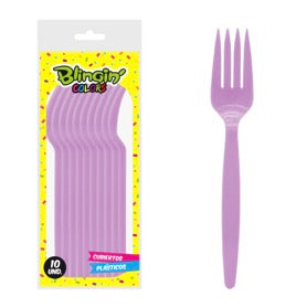 Tenedores Plasticos Bio Degradables x 10 Und