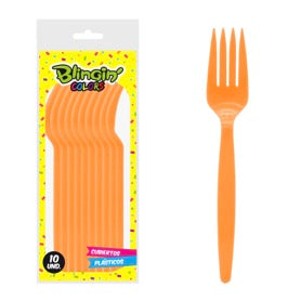 Tenedores Plasticos Bio Degradables x 10 Und