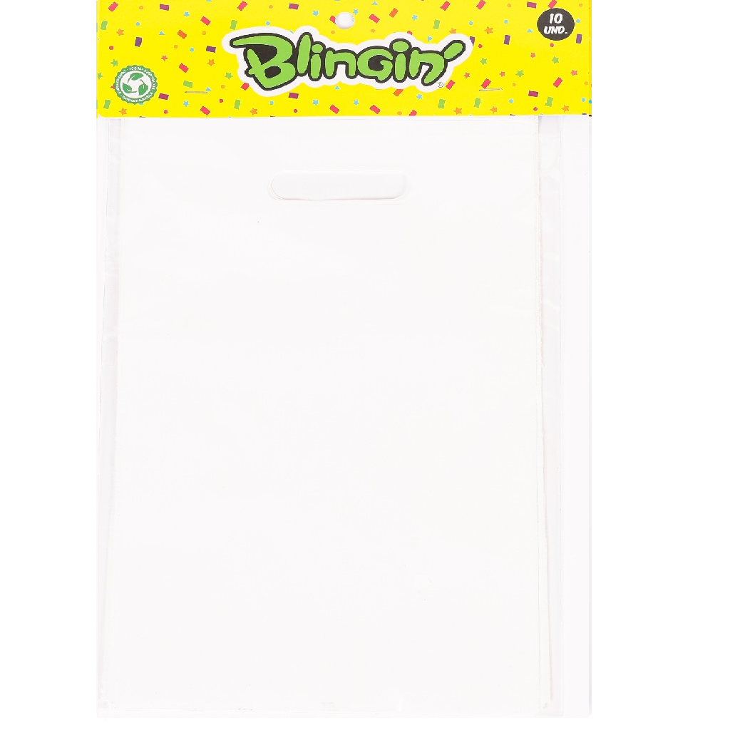 Bolsa Regalo Dulces 17 x 25 Cm x 10 Und Color Estandar