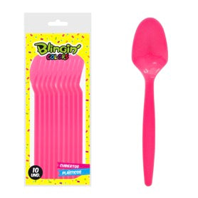 Cucharas Plasticos Bio Degradables x 10 Und